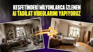 Viral Yapay Zeka Tadilat Videoları işte böyle yapılıyor! 🚧👷‍♂️ | Googl