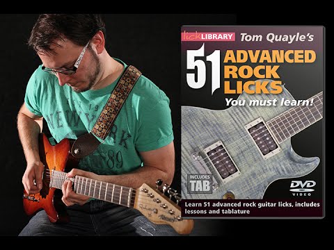 51 Advanced Rock Licks - Lessons - Guitar