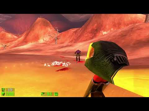 Serious Sam TFE: RAY TRACED - gameplay