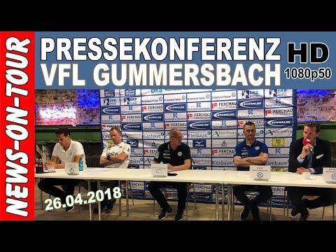 VfLGummersbach Pressekonferenz 26.04.18 TSV GWD Minden 22:24 (12:13) Pressekonferenz in voller Länge