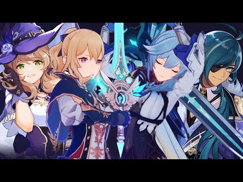 Knights of Favonius vs Spiral Abyss 2.2 (Genshin Impact)