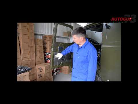 Видео инструкция по установке цельного стекла на УАЗ 452 Буханка с ЭСП
