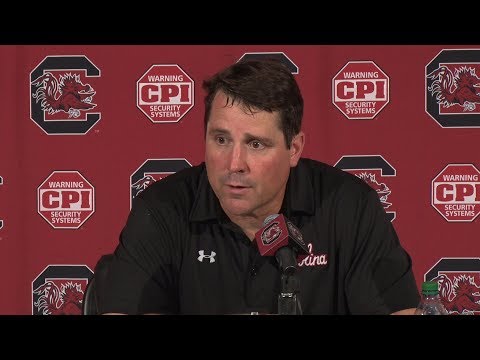 POSTGAME: Will Muschamp on Coastal Carolina — 9/1/2018