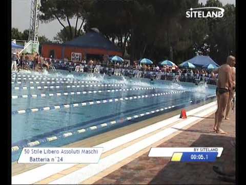 Serie 24 dei 50 Stile Libero  Assoluti Maschi Master - 11 Memorial Andrea Bettiol