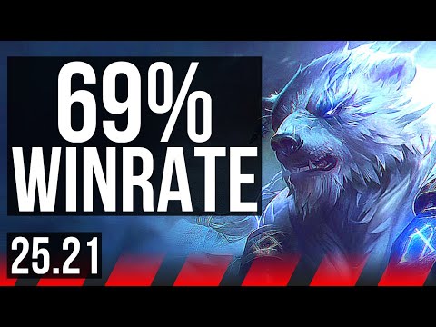 VOLIBEAR vs IRELIA (TOP) | 69% winrate, 6 solo kills, Legendary, 15/3/3 | KR Master | 25.21