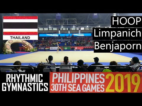 Limpanich Benjaporn from Thailand | Hoop | Individual Rhythmic Gymnastics Finals | SEA Games 2019