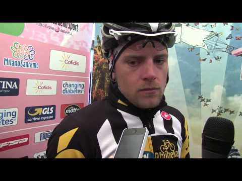 Gerald Ciolek before the start of Milano - San Remo