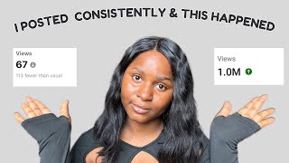 I POSTED CONSISTENTLY ON YOUTUBE AND THIS HAPPENED | Result for posting consistently on social media