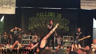 Falling In Reverse - I&#39;m Not A Vampire / Superhero - Live - Vans Warped Tour 2017