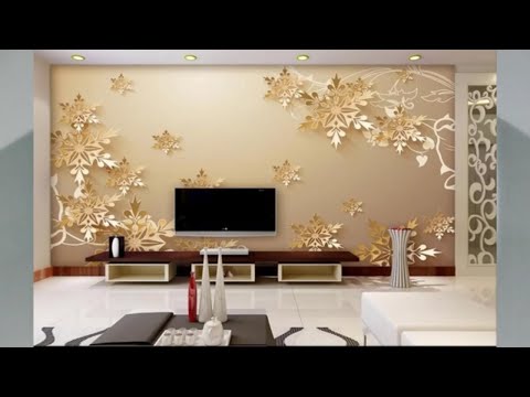 Tapete 3D Wohnzimmer