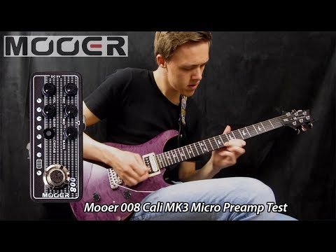 MOOER 008 Micro Preamp Cali MK3 - Sounds Test [Clean/Rock/Metal]