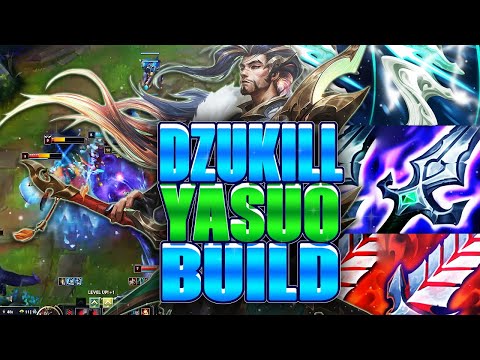 The DZUKILL Yasuo Build! (BotrK, Bloodthirster, Galeforce)