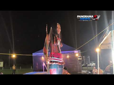 Desfile individual emociona público no Miss Indígena 2026