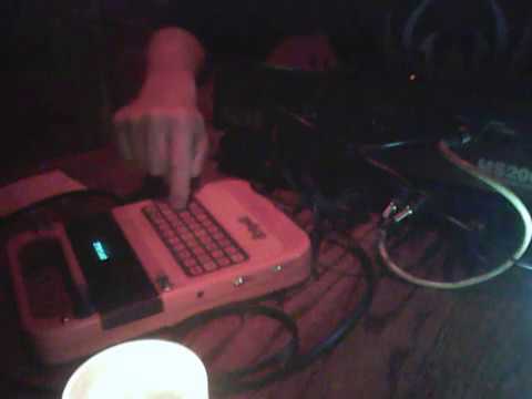 circuit bent speak&spell , korg ms2000br,emu pro/cussion