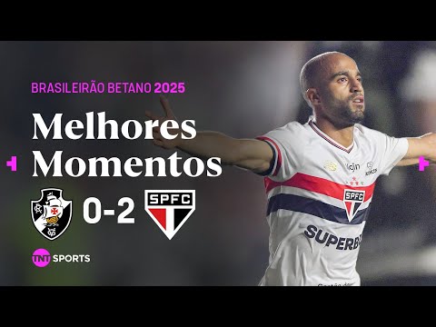 LUCAS MARCA E TRICOLOR VOLTA PARA O "G-8"! VASCO 0X2 SÃO PAULO - MELHORES MOMENTOS