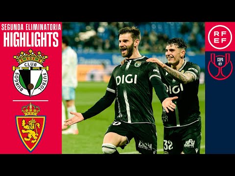 Resumen #CopaDelReyMAPFRE | Real Zaragoza 0-1 Burgos CF | Segunda Eliminatoria | T. 2025/26