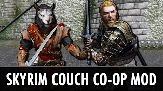 Skyrim Mod: Multiplayer Couch Co-Op 2-Player Mod