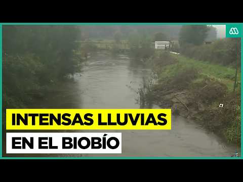 Alerta en el Biobío por intensas lluvias: Se esperan marejadas para el lunes