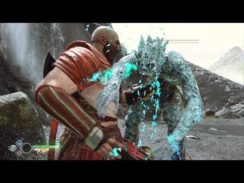 God of War 4 2018 High Lvl Fight & Lake of Nine  No Damage Walkthrough Part 9 PS4 PRO