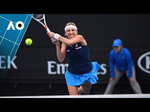 Kovinic v Bacsinszky match highlights (2R) | Australian Open 2017
