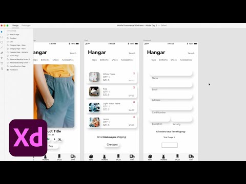 Live UI/UX Design with Zachery Nielson - 2 of 3 | Adobe Creative Cloud