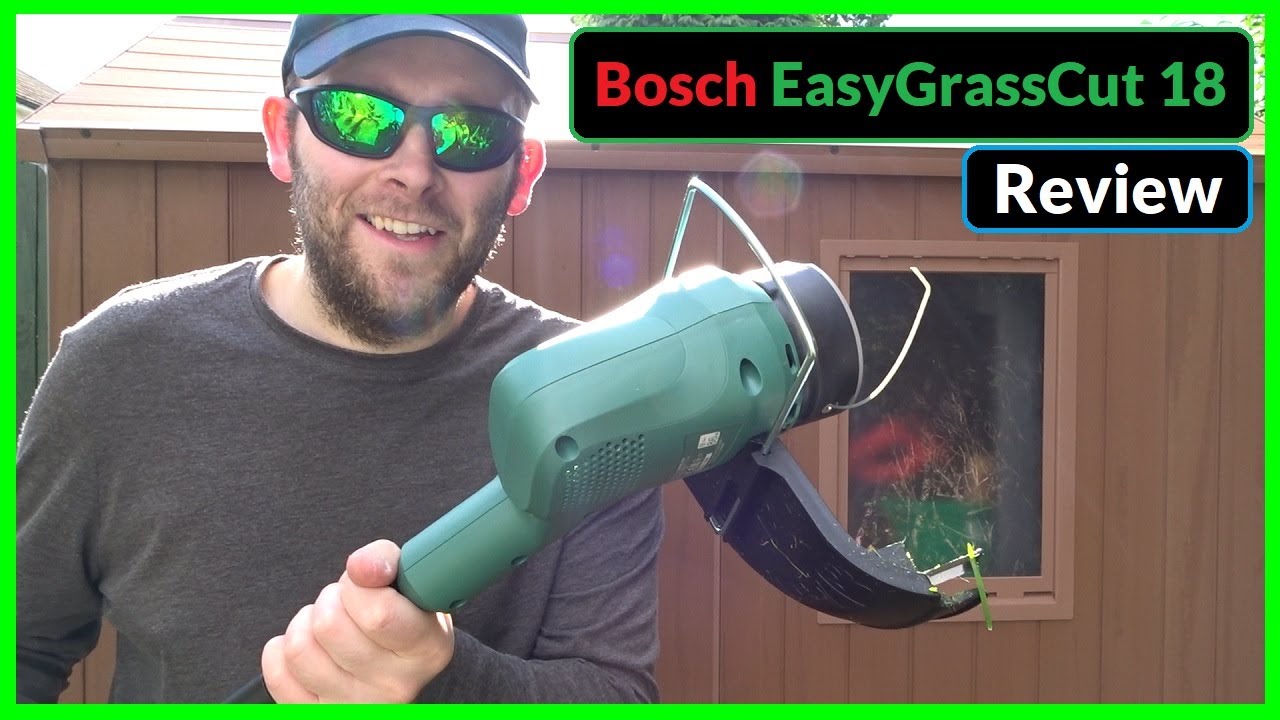 Bosch EasyGrassCut 18 18V Cordless Grass Trimmer (Tool Review)