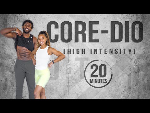 20 Minute "Core-dio" Workout [High Intensity Abs]