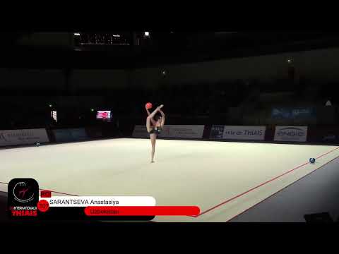 SARANTSEVA Anastasiya (UZB) BALL 27,45 - Apparatus Final - GP Thiais 2025