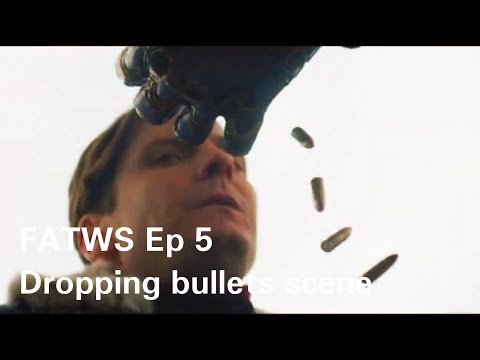 FATWS Ep 5 Dropping bullets scene , Bucky meets zemo in sokovia