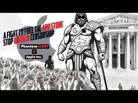 PhantomALERT v APPLE... A David vs GOLIATH fight to FREE the App Store & Fight for developers rights