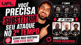 🚨❌ O ERRO QUE TODO MUNDO COMETE NO 2º TEMPO DO UFL (NAO SUBSTITUIR) #ufl #uflgame