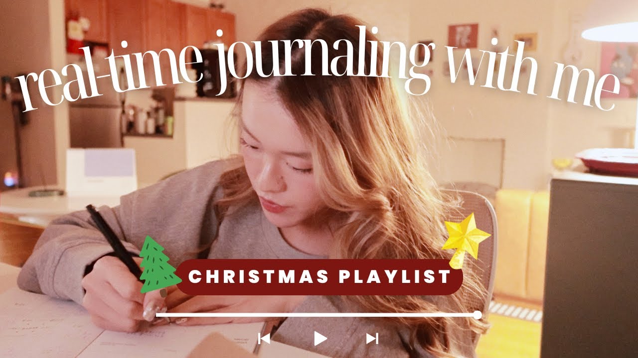 放鬆心情聖誕BGM歌單🎄1小時靜心寫手帳❄️專注、書寫的療癒時刻🕯️