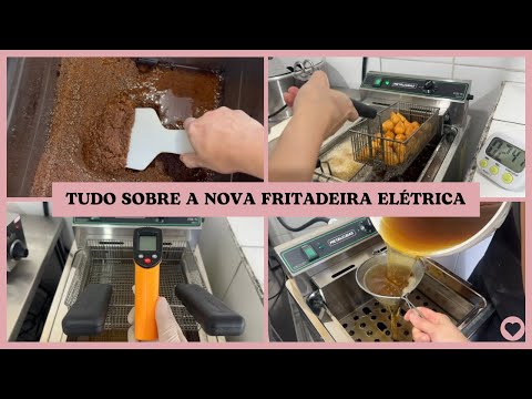 COMO ESTÁ SENDO A NOSSA EXPERIÊNCIA UTILIZANDO A FRITADEIRA ELÉTRICA DA METALCUBAS 🤔