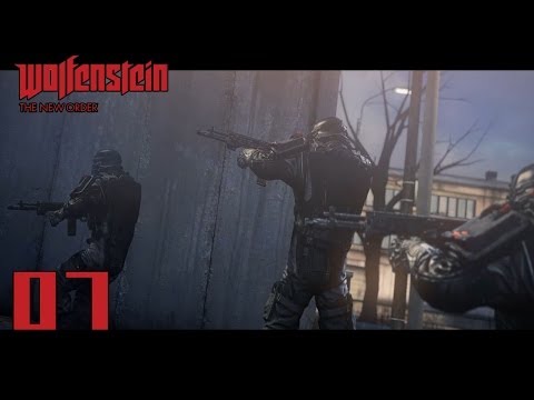 Wolfenstein: The New Order Gameplay Walkthrough w/ SSoHPKC Part 7 - The Getaway