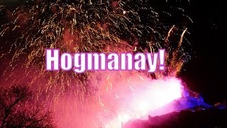Hogmanay New Year's Celebrations, Fireworks and Music Concerts in Edinburgh, Scotland (2014)