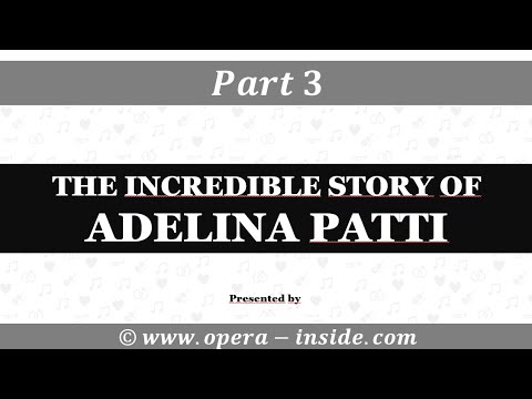 The incredible story of Adelina Patti - Part 3: No Cash, no Patti
