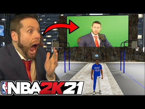I'm ACTUALLY in NBA 2K21 NEXT GEN! My City DEBUT!