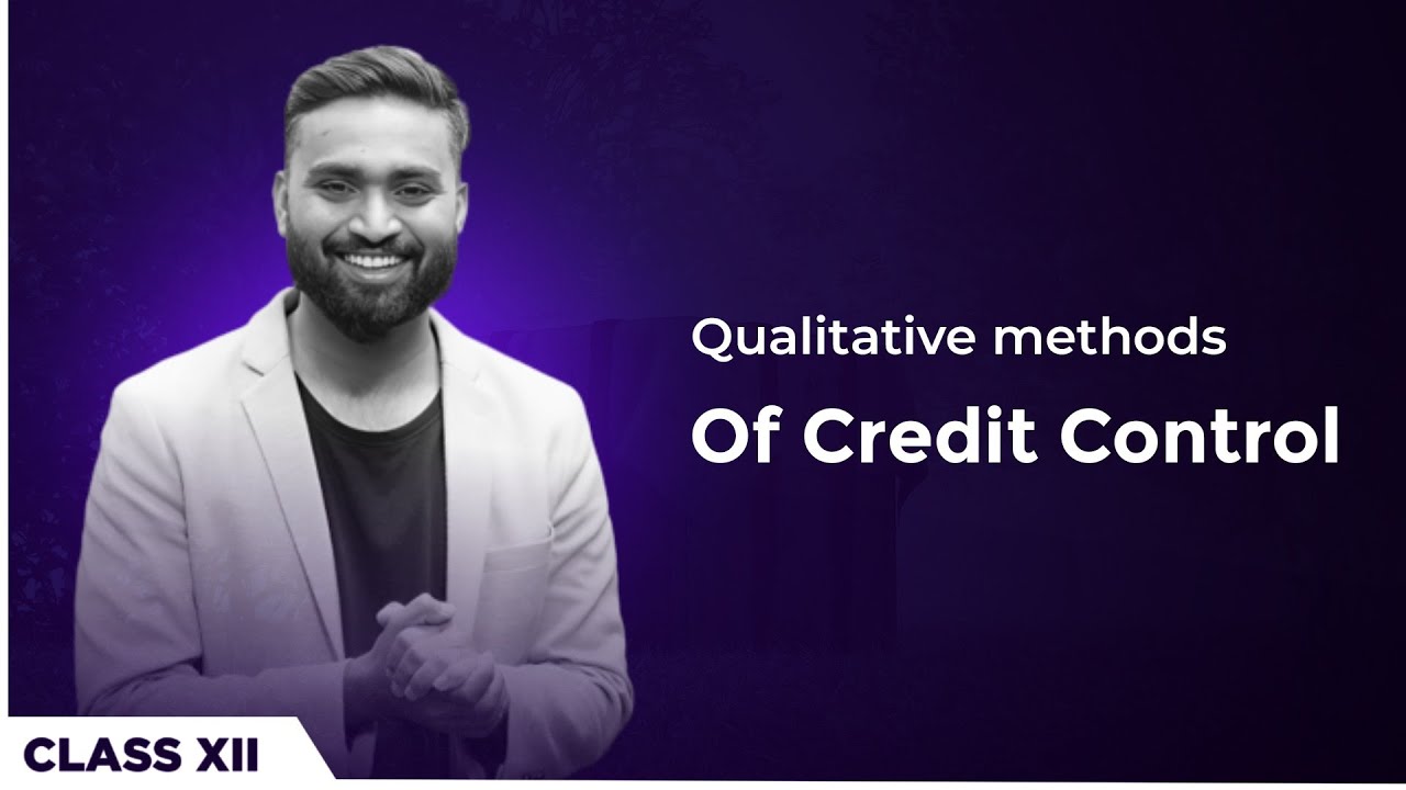 Qualitative methods Credit control | ECONOMICS | ISC | CLASS XII #mostimportantquestions