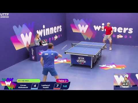 WINners CUP table 2  15.11 Liman Aleksandr - Laskavyi Vasilii  19:45