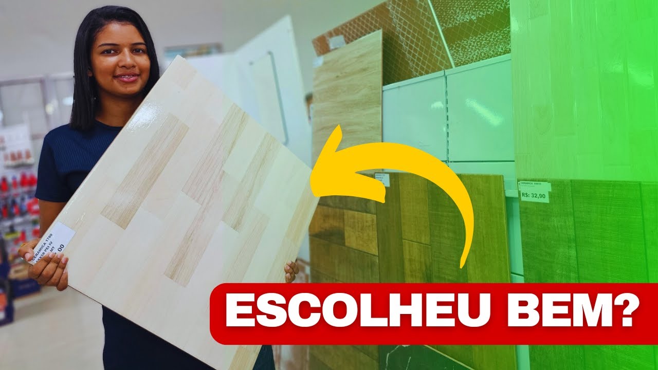 VANIELE SE TREME E FICA NERVOSA NA ESCOLHA DAS CERÂMICAS!
