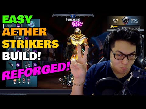 Dauntless - Easy Strikers Build! - No Legendaries - DPS and Survival! - Patch 1.8.0.