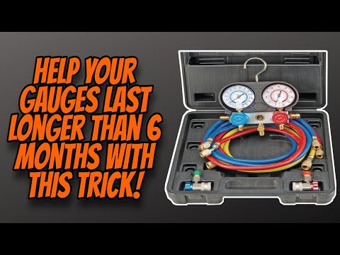 Harbor Freight AC Gauge review-ish - How to Make Gauges Last Longer