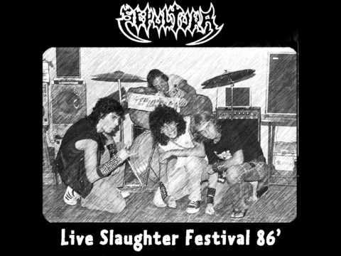 Sepultura - Intro-Antichrist/Morbid Visions/Bestial Devastation [Live Slaughter Festival 86']