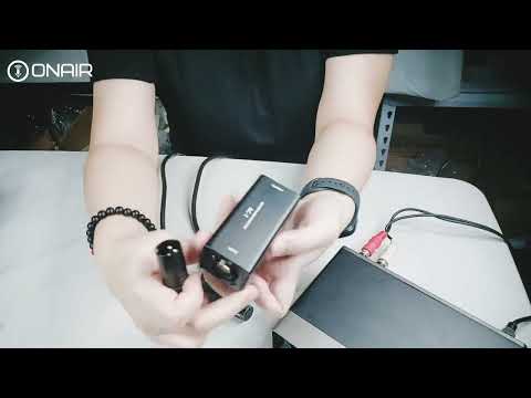 ONAIR Mic Booster AC-1 for Dynamic Microphone QUICK DEMO