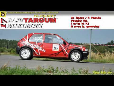 M. Opora / P. Pastuła - Peugeot 106 - XVII Rajd Mielecki 2017