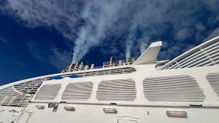 Engine failure on Regal Princess 01/04/25