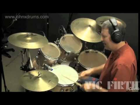Drumset Lessons with John X: Linear Triplet Fills