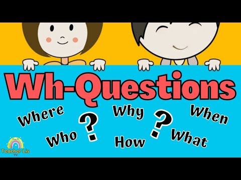 Wh- Question | Question Words for Kids | English Grammar | Teacher Lis TV