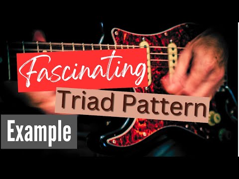 Amazing Triad Inversions Pattern. Endlessly Connect All Twelve Keys.