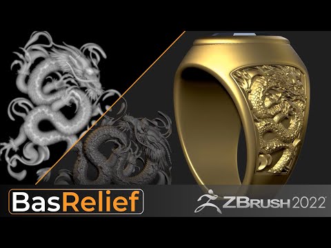The All New BasRelief Features in ZBrush 2022! Ad